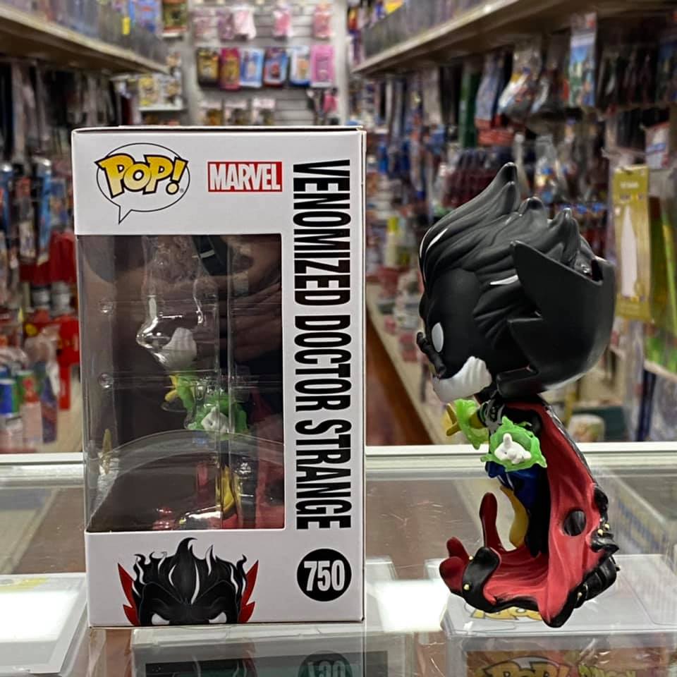 FUNKO POP! VENOM - VENOMIZED DOCTOR STRANGE WITH ENERGY (GLOW IN THE DARK) VINYL FIGURE #750 SPECIAL EDITION EXCLUSIVE