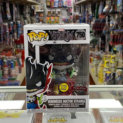 FUNKO POP! VENOM - VENOMIZED DOCTOR STRANGE WITH ENERGY (GLOW IN THE DARK) VINYL FIGURE #750 SPECIAL EDITION EXCLUSIVE