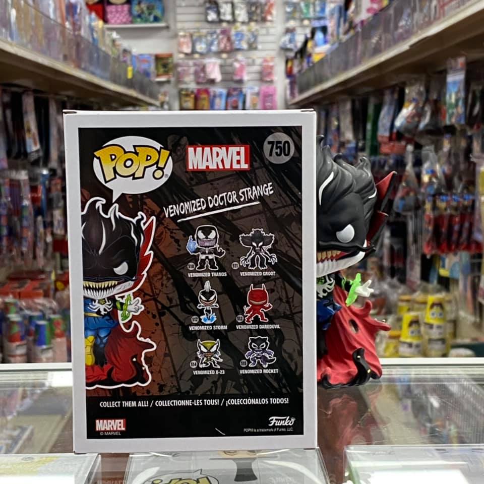 FUNKO POP! VENOM - VENOMIZED DOCTOR STRANGE WITH ENERGY (GLOW IN THE DARK) VINYL FIGURE #750 SPECIAL EDITION EXCLUSIVE