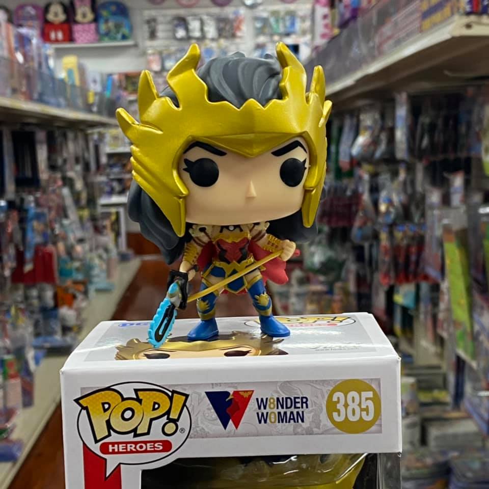 Funko Pop! DC Heroes - COMMON Death Metal Wonder Woman PX Exclusive Vinyl Figure #385