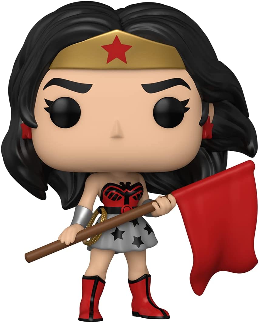 Funko Pop! Heroes: Wonder Woman 80th - Wonder Woman (Superman: Red Son) Vinyl Figure #392