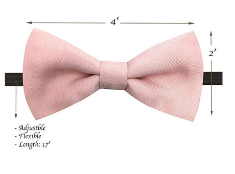 Kids Bow Ties - Toddler Blush Pink Bow Tie