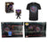 Authentic WAKANDA FOREVER (Black Light) Funko Pop & T-shirt BLACK PANTHER Target Exclusive with (SPECIAL EDITION) Sticker! Size X-LARGE