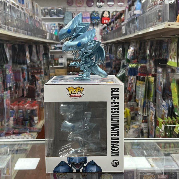 FUNKO POP Anime Yu-Gi-Oh! BLUE-EYES ULTIMATE DRAGON Vinyl Figure Special Edition Sticker