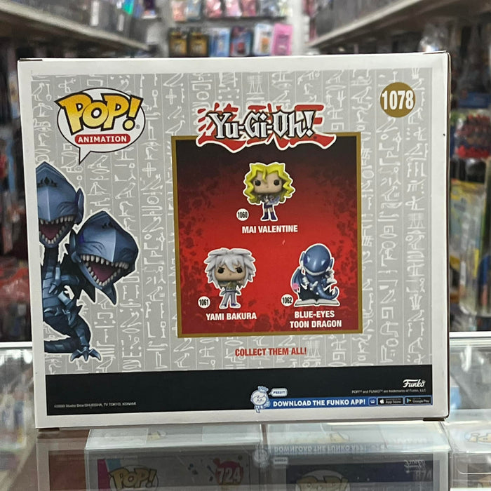 FUNKO POP Anime Yu-Gi-Oh! BLUE-EYES ULTIMATE DRAGON Vinyl Figure Special Edition Sticker