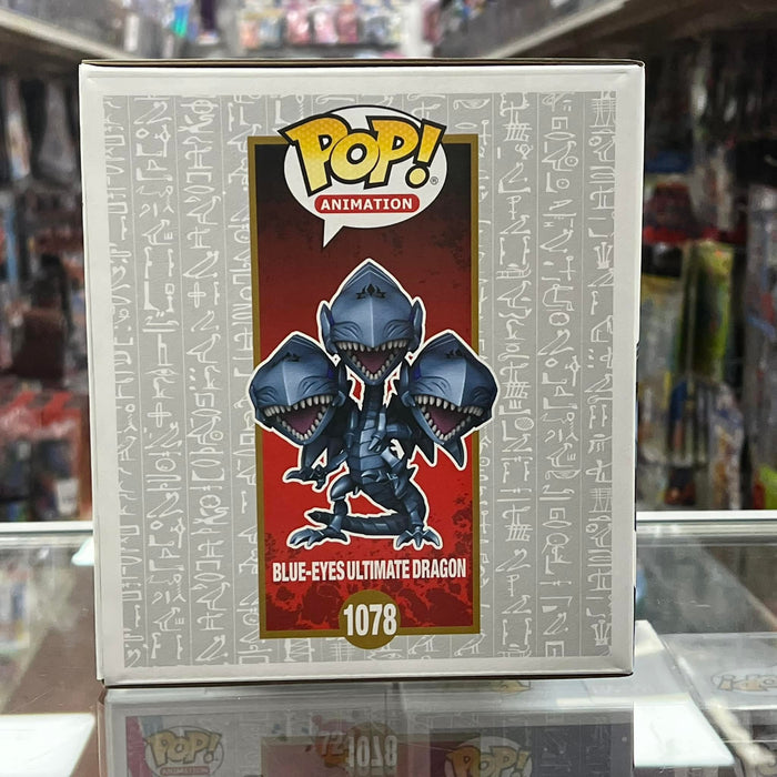 FUNKO POP Anime Yu-Gi-Oh! BLUE-EYES ULTIMATE DRAGON Vinyl Figure Special Edition Sticker