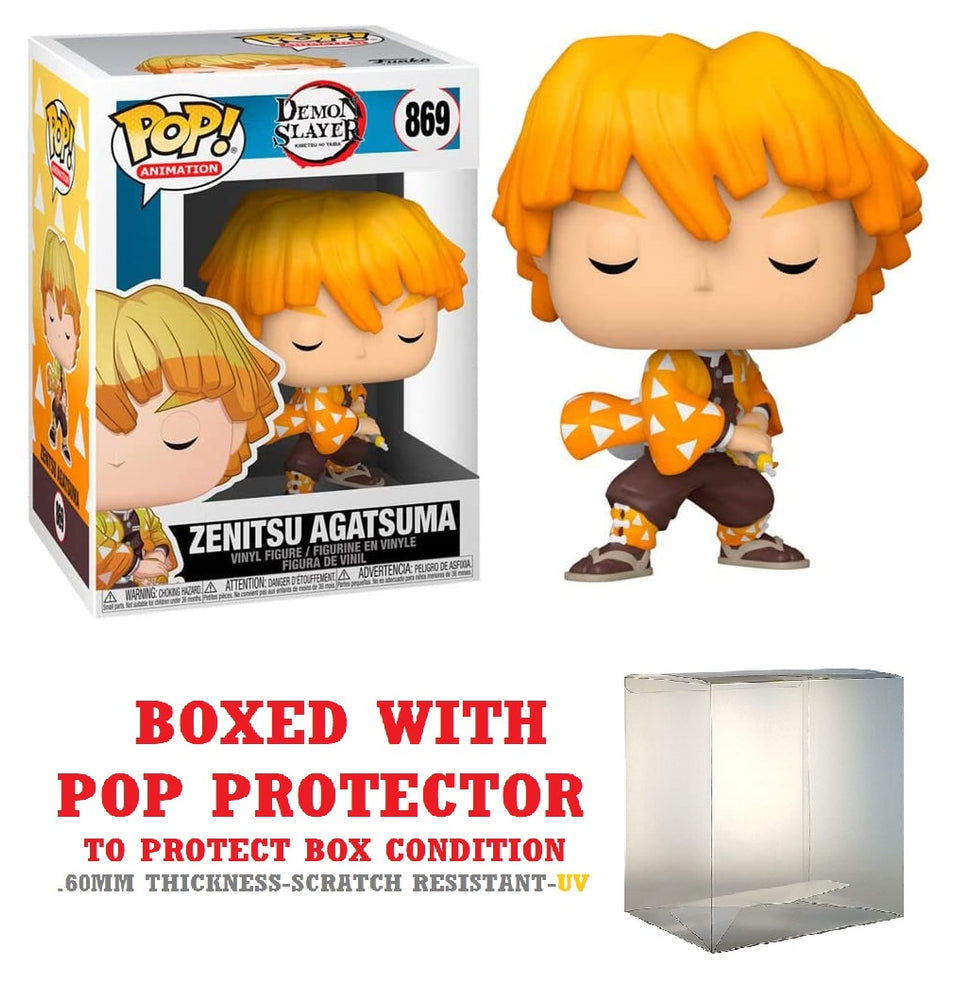 Funko POP Animation: Demon Slayer- Zenitsu Agatsuma Vinyl Figure #869