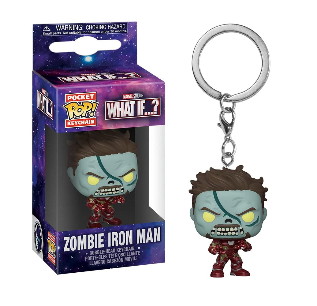 Funko Pop! Keychain: What If? - Zombie Iron Man Keychain Figure