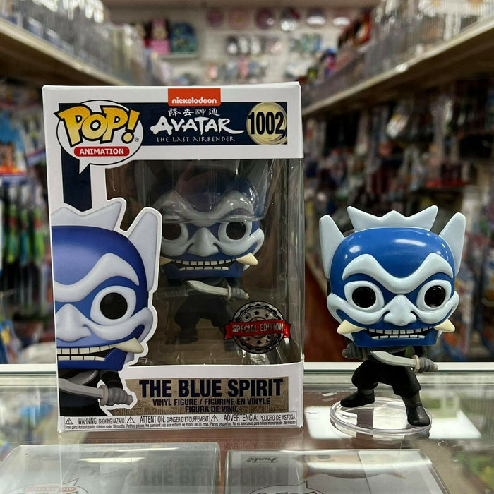 Funko Pop Avatar Zuko Blue Spirit Vinyl Figure Special Edition
