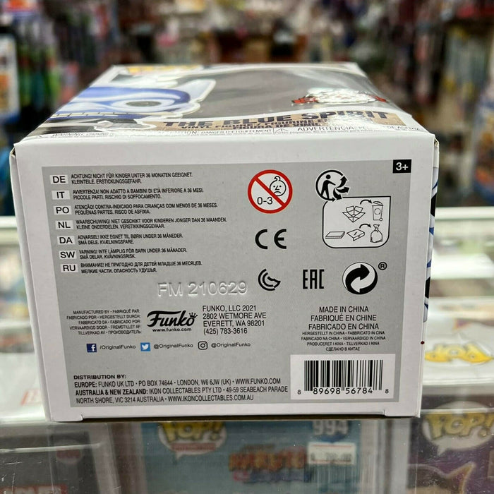 Funko Pop Avatar Zuko Blue Spirit Vinyl Figure Special Edition