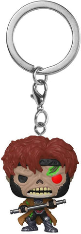 Funko Pop! Keychain: Marvel Zombies - Gambit Figure