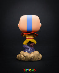 Funko Pop! Animation: Avatar The Last Airbender - Aang on Airscooter Glow in the Dark Special Edition #541 Chase & Common Set