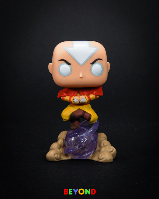 Funko Pop! Animation: Avatar The Last Airbender - Aang on Airscooter Glow in the Dark Special Edition #541 Chase & Common Set