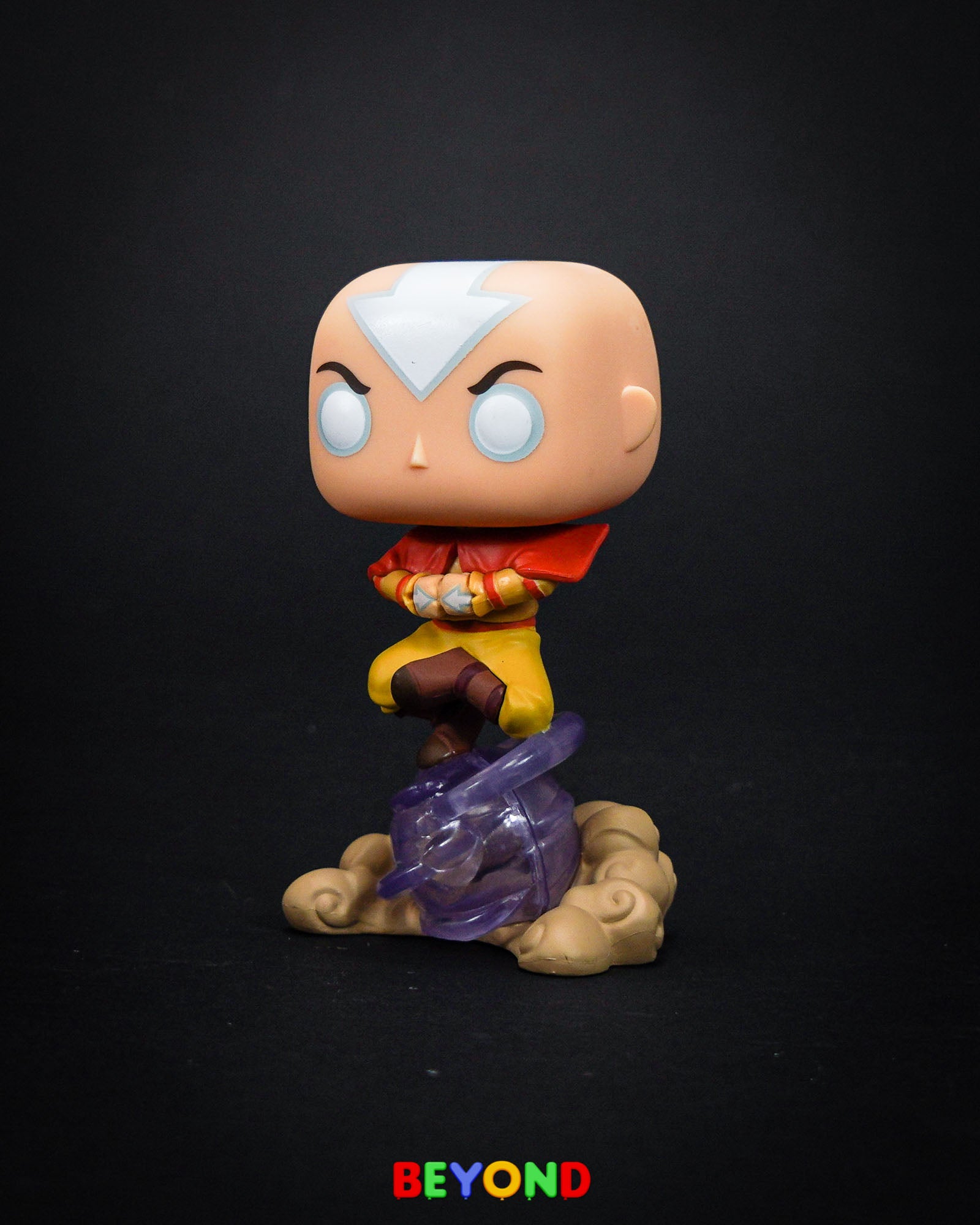 Funko Pop! Animation: Avatar The Last Airbender - Aang on Airscooter Glow in the Dark Special Edition #541 Chase & Common Set