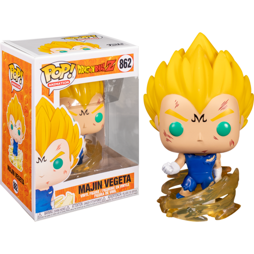 FUNKO POP! Animation: Dragon Ball Z Majin Vegeta #862 Vinyl Figure