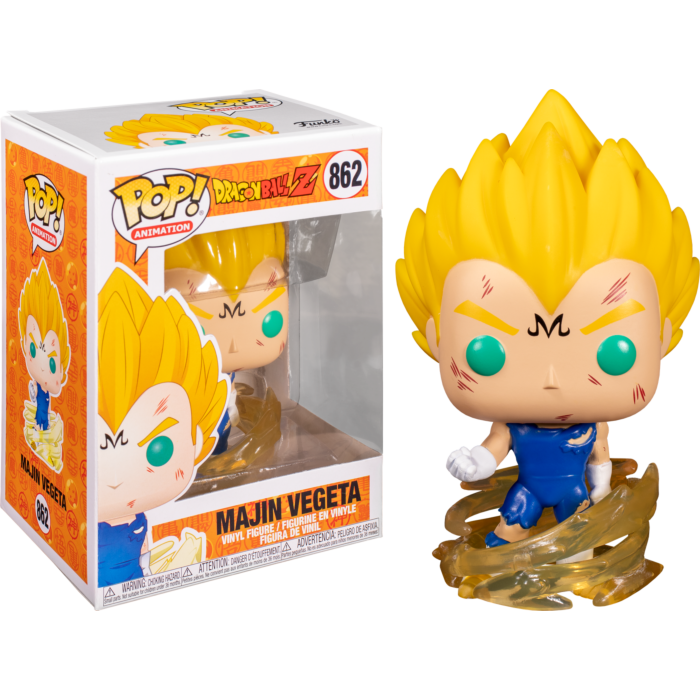 FUNKO POP! Animation: Dragon Ball Z Majin Vegeta #862 Vinyl Figure