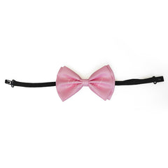 Light Pink Matching Suspender and Bow Tie
