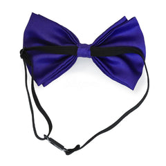 Royal Blue Matching Set Suspender and Bow Tie