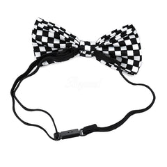 Kids Toddler Checker Matching Set Suspender and Bow Tie