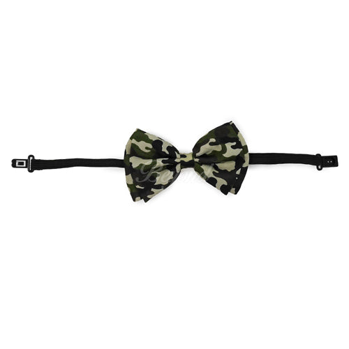 Camo Matching Set Suspender and Bow Tie