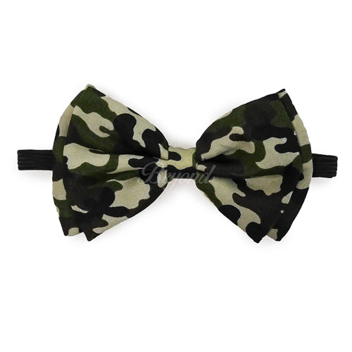 Camo Matching Set Suspender and Bow Tie