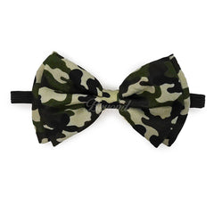 Camo Matching Set Suspender and Bow Tie