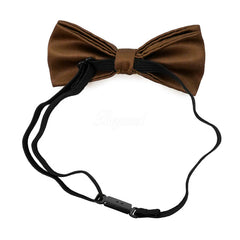 Kids Toddler Dark Brown Matching Set Suspender and Bow Tie