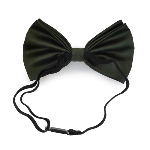 Olive Hunter Green Matching Set Suspender and Bow Tie