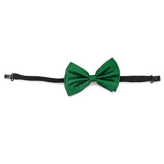 Green Matching Set Suspender and Bow Tie