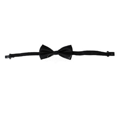 Kids Toddler Black Matching Set Suspender and Bow Tie