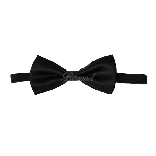 Kids Toddler Black Matching Set Suspender and Bow Tie