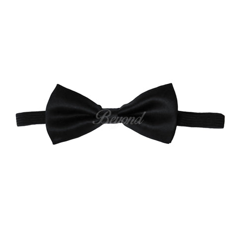 Kids Toddler Black Matching Set Suspender and Bow Tie