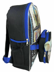 The Mandalorian Baby Yoda THE CHILD 16" Backpack - Detachable Insulated Shaped Lunch Bag