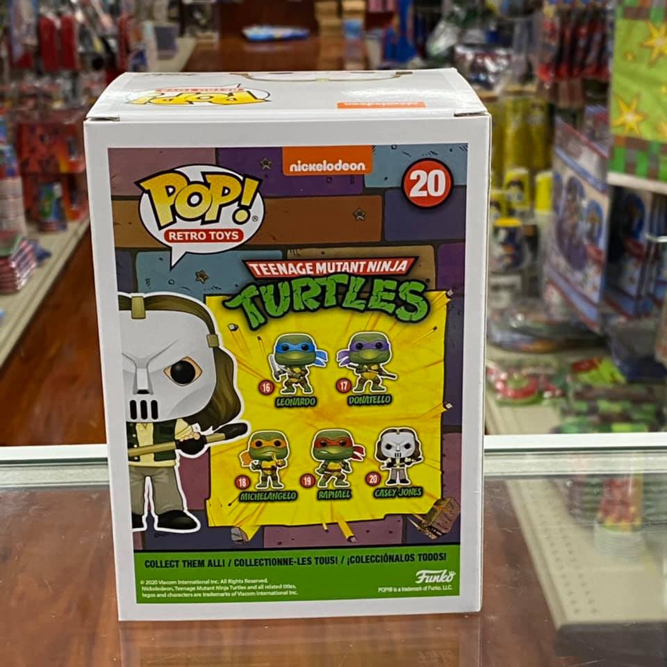 Funko Pop! Retro Toys: Teenage Mutant Ninja Turtles - Casey Jones Vinyl Figure #20