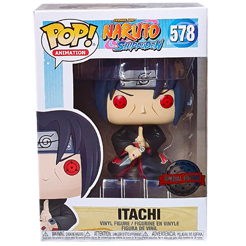 Funko Pop! Naruto Shippuden - Itachi vinyl Figure Special Edition Sticker #578