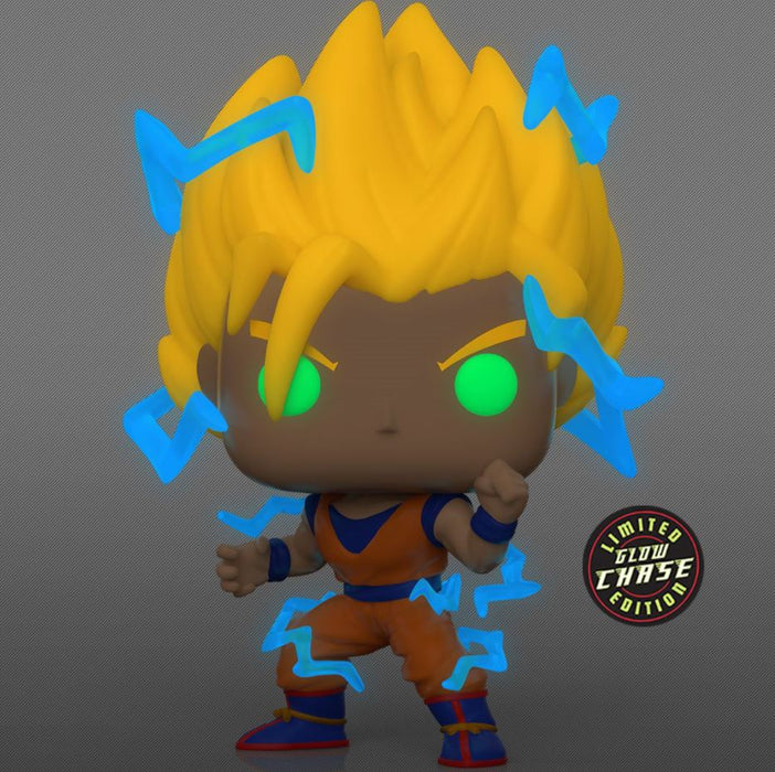 FUNKO POP! Dragon Ball Z DBZ SS2 Goku Energy (CHASE) #865 Vinyl Figure