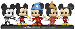 FUNKO POP! DISNEY ARCHIVES - MICKEY MOUSE 5-PACK SPECIAL EDITION EXCLUSIVE