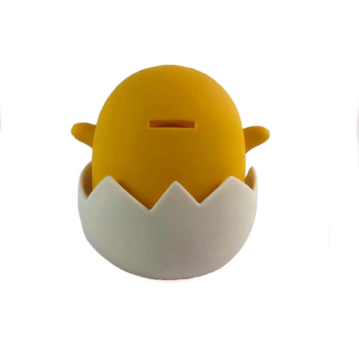 Sanrio Gudetama Lazy Egg 7.5 in.  Coin/Bust Bank Christmas Birthday Gift