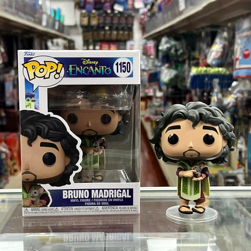 Funko Pop Disney movies! ENCANTO - BRUNO MADRIGAL #1150 Vinyl Figure