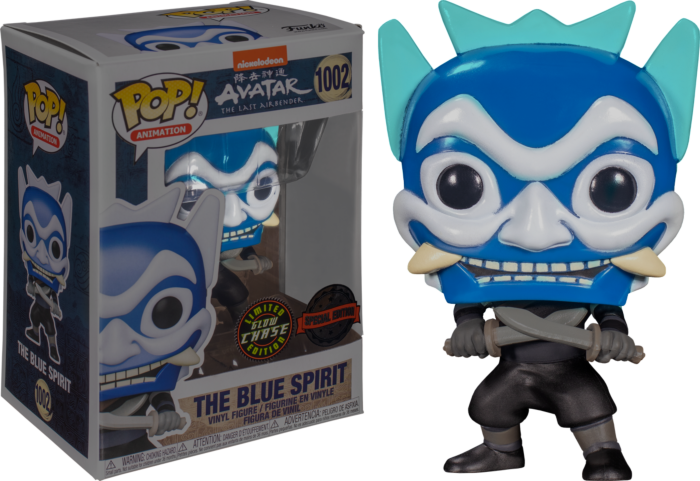 Funko Pop Avatar Zuko Blue Spirit Vinyl Figure Special Edition (CHASE) Glow in the dark!