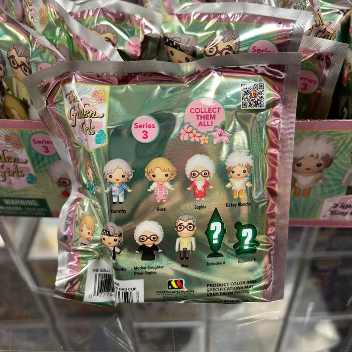 The Golden Girls 3D Figural Keyring Blind Mystery Bag - Series 3