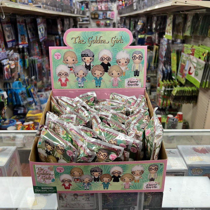 The Golden Girls 3D Figural Keyring Blind Mystery Bag - Series 3