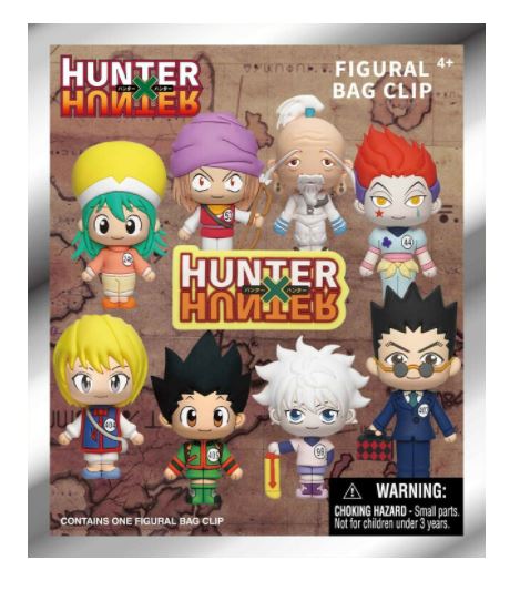 Monogram: HUNTER X HUNTER : 3-D Figural Key Chain Blind Bag - Series 1