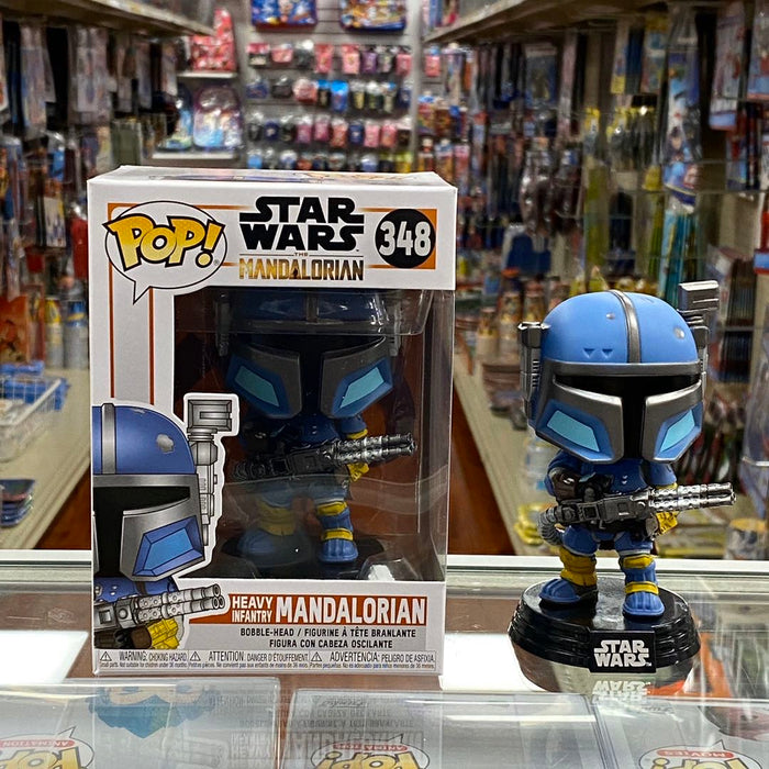 Funko Pop! Star Wars - The Mandalorian Heavy Infantry Vinyl  Figure #348