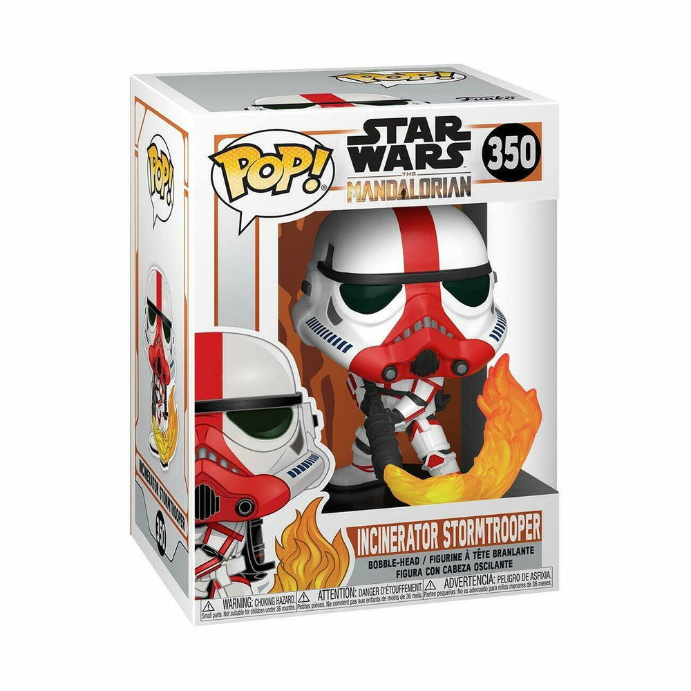 Funko Pop! Star Wars - The Mandalorian Incinerator Stormtrooper Vinyl Figure #350