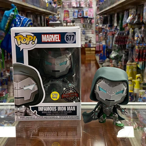 Funko Pop! Marvel Infamous Iron Man Pop! Vinyl Figure - PX Halloween Comic Fest 2020 Exclusive SPECIAL EDITION STICKER!