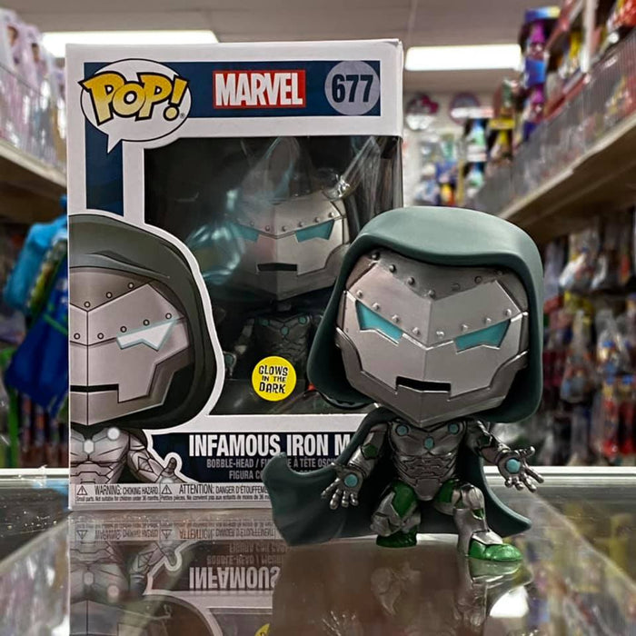 Funko Pop! Marvel Infamous Iron Man Pop! Vinyl Figure - PX Halloween Comic Fest 2020 Exclusive SPECIAL EDITION STICKER!