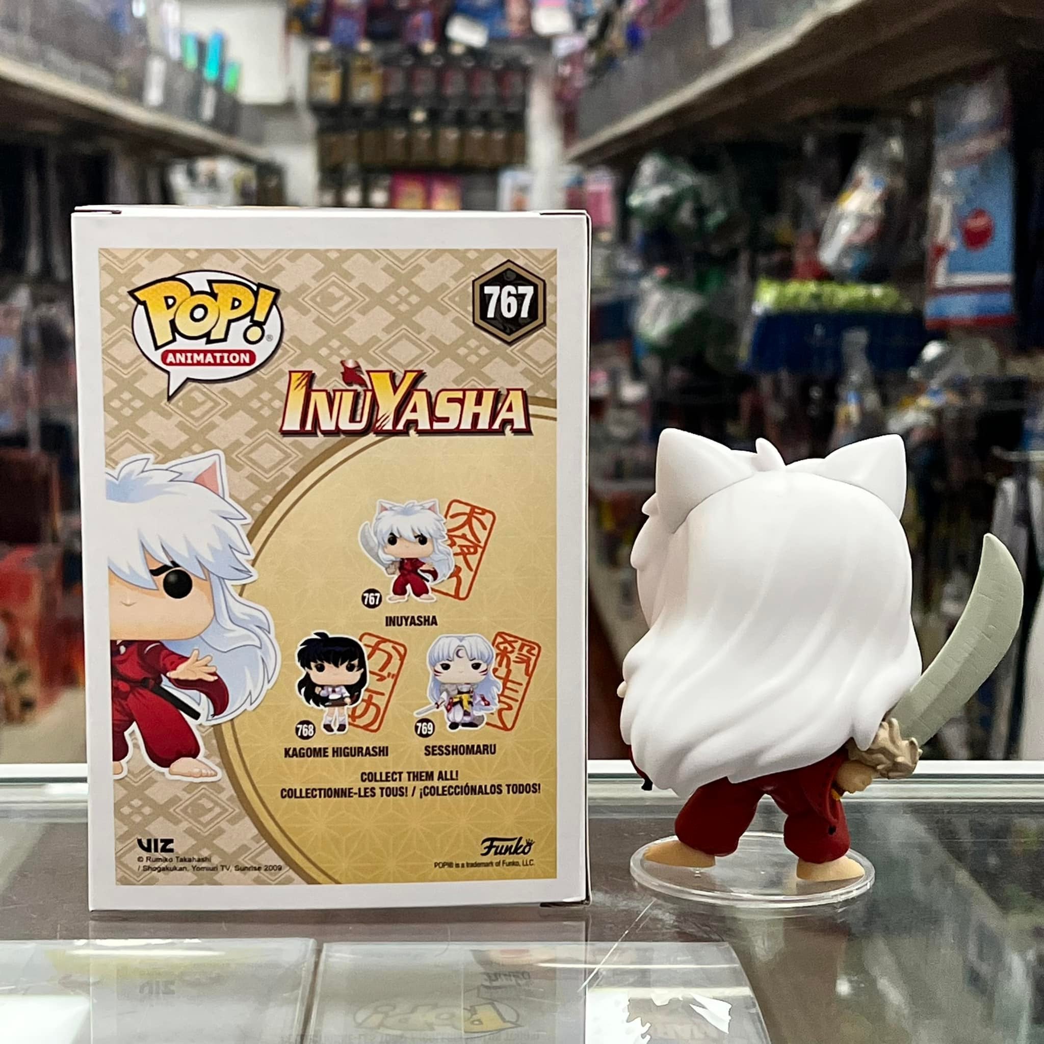 Funko Pop! Animation: Inuyasha - Inuyasha Vinyl Figure #767 with protector