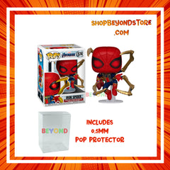 Funko Pop! Marvel: Avengers Endgame - Iron Spider #574 w/ POP Protector