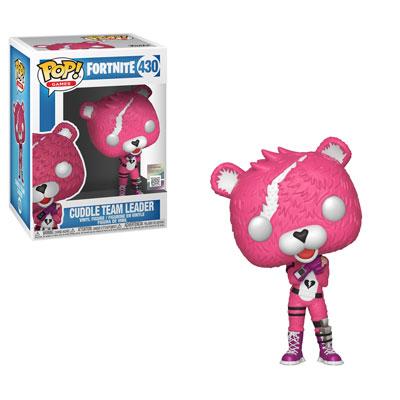 Funko Pop Games : Fortnite : Cuddle Team Leader #430 Vinyl Figure with .5 mm Protector Case